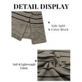 thumbnail image 5 of NISVIYA Plus Size Long Sleeve Sweatshirts for Women Casual Striped Crew Neck Raglan Dressy Pullover, 5 of 6