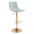 thumbnail image 1 of Banco de Bar Kessa Muebles Prima Verde Oro, 1 of 5