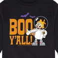 thumbnail image 3 of SpongeBob SquarePants - Sandy Boo Y'all - Toddler And Youth Long Sleeve Graphic T-Shirt, 3 of 6