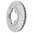 thumbnail image 6 of Detroit Axle - Front Brake Kit for 1990-1997 Honda Accord Drilled Slotted Disc Brake Rotors Ceramic Brakes Pads 1991 1992 1993 1994 1995 1996 Replacement, 6 of 7