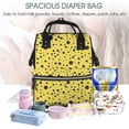 thumbnail image 5 of Fuzoiu Blue Spots Print Diaper Bag Backpack,Baby Essentials Travel Tote,Multi function Waterproof Diaper Bag, Travel Essentials Baby Bag - Unisex, 5 of 6