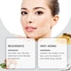 thumbnail image 3 of Mascarillas faciales Cuidado de la piel Mascarilla facial en lámina Reafirma Reafirma Hidrata Bloquea Agua Ilumina Retarda el envejecimiento Hidrata y humecta Mascarilla facial 50 g crema facial, 3 of 5