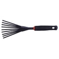 thumbnail image 3 of Raindrops Leaf Rake Heavy Duty Black 1Set Professional Gardening Tool, 3 of 8