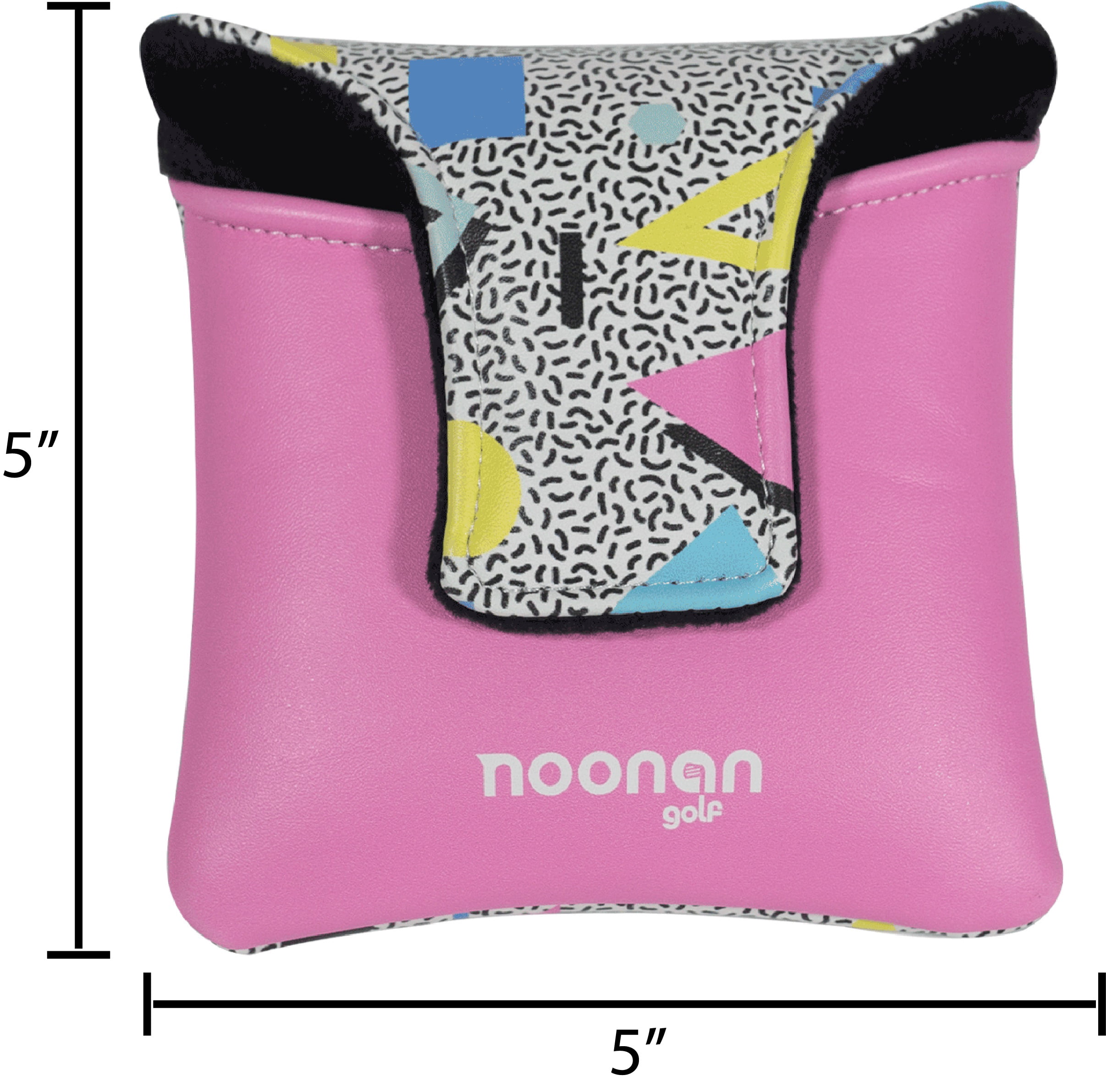 Noonan Golf Putter Cover - Magnetic Mallet Golf Club Cover - Fleece Lined & Water Resistant - Fun, Creative & Unique Headcover Designs (Bodacious Bayside)
