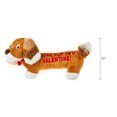 thumbnail image 3 of Peluche Dachshund 9.5 Pouces Marron pour la Saint-Valentin par Way To Celebrate, 3 of 3