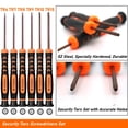thumbnail image 3 of Juego de destornilladores Torx TECKMAN T2-T15 magnéticos de 10 piezas, 3 of 6