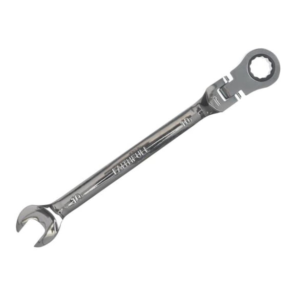Faithfull - Ratchet Combination Spanner Flex Head CV 10mm