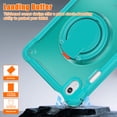 thumbnail image 7 of XYX For iPad Mini 7th/6th Gen Case 8.3 inch 2024/2021, 360 Rotating Hand Grip, Shoulder Strap, Heavy Duty Drop Protection, Blue, 7 of 7