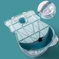 thumbnail image 4 of Hellery Asiento De Baño para Bebés Y Niños Pequeños con Succión Silla De Baño Asiento De Ducha De Seguridad Respaldo Silla De Baño para Niños Pequeños A Partir De 6 Meses - Azul, 4 of 7