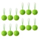 thumbnail image 1 of 12 piezas de adornos navideños peludos de bolas de elfo peludo para árbol de Navidad Pelaje largo, 1 of 9