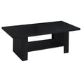 thumbnail image 3 of Rodez 3-piece Engineered Wood Coffee Table Set Black Oak, 3 of 6