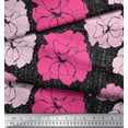 thumbnail image 3 of Soimoi Cotton Duck Fabric Carnation Floral Print Fabric by the Yard 42 Inch Wide, 3 of 3