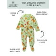 thumbnail image 3 of Honest Baby Clothing Organic Cotton Baby Boy/Girl Sleep N Play, Sizes Newborn-9 Months, 3 of 7