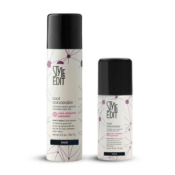 Style Edit Root Concealer Spray   Travel Size Concealer Spray Black 2.75 oz