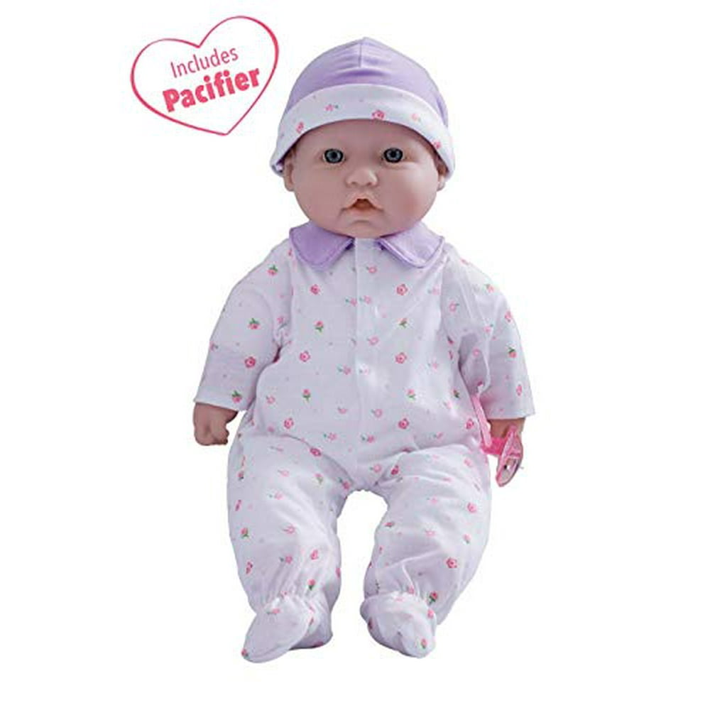 Jc Toys, La Baby 16Inch Purple Washable Soft Baby Doll With Baby Doll