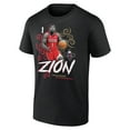 thumbnail image 2 of Men's Zion Williamson Black New Orleans Pelicans Competitor T-Shirt, 2 of 3