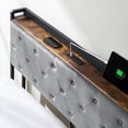 thumbnail image 4 of Bed Frame with 4 Storage Drawers and Charging Station Queen, 4 of 5