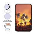 thumbnail image 5 of Renewold Hawaiian Palm Tree Orange Auto Center Console Cover Pad for Most Vehicle SUV Soft Comfortable Armrest Mat Cushion Car Accessories Protector, 5 of 6