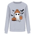 thumbnail image 4 of Women's Oversized Graphic Letter Print Sweatshirts Crewneck Patriotic Fleece Pullover Tops Winter Sweater Workout/Party Fall Outfits & Winter Clothes, 4 of 6
