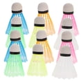 thumbnail image 2 of Miangastore 12Pcs Nylon Shuttlecocks Training Plastic Badminton with Great Stability and Durability for Sports, 2 of 8