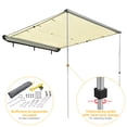 thumbnail image 5 of Yescom Vehicle Awning 6.6x8.2' Car Roof Rack Overlanding Shade for SUV Truck Tailgate Camping Travel, Beige, 5 of 9