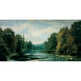 thumbnail image 3 of Agustín de Riancho 14x9 Black Modern Framed Museum Art Print Titled - Mountain Landscape, 3 of 5