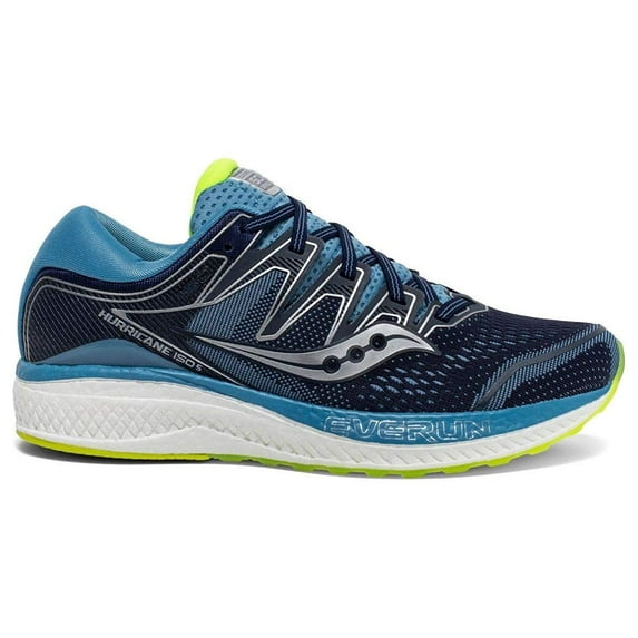 Saucony Womens Hurricane ISO 5 Fitness Running Shoes Navy 7 Medium (B,M)