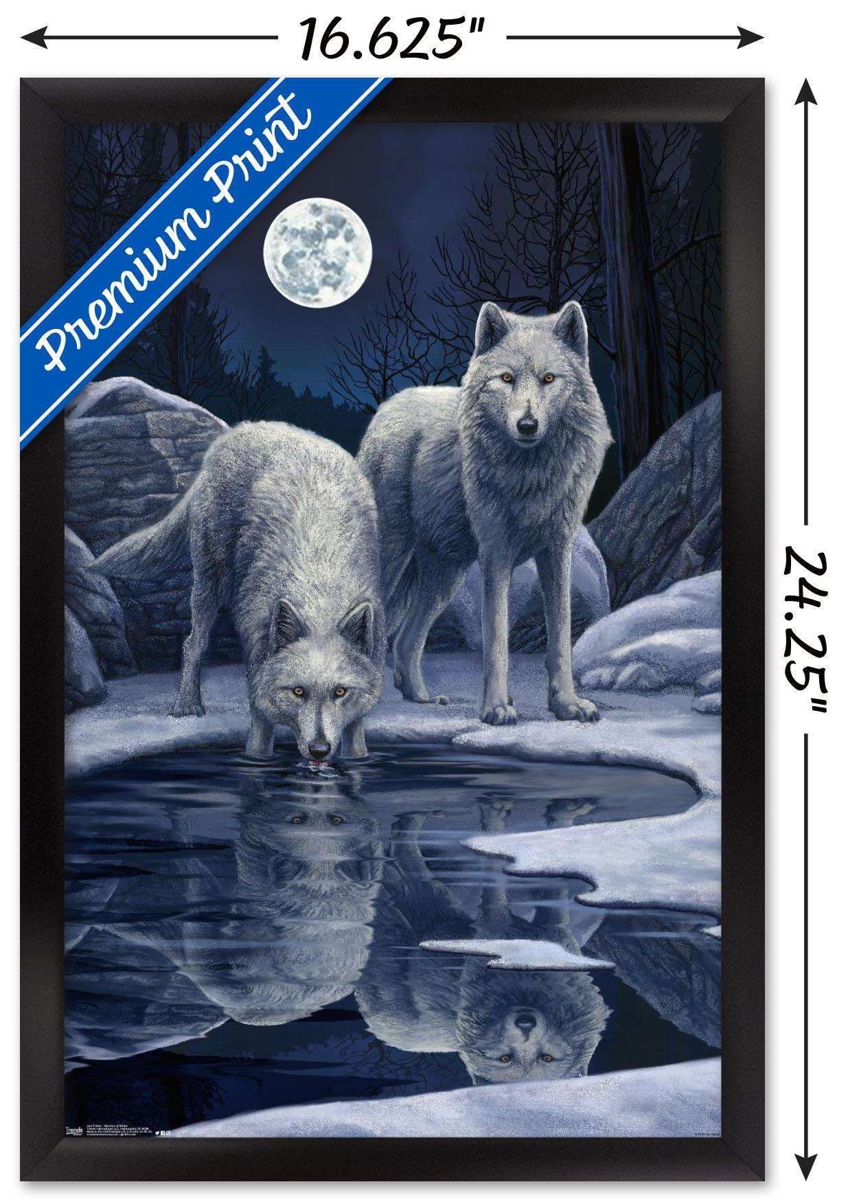 Lisa Parker - Warriors Of Winter Wall Poster, 14.725" x 22.375", Framed