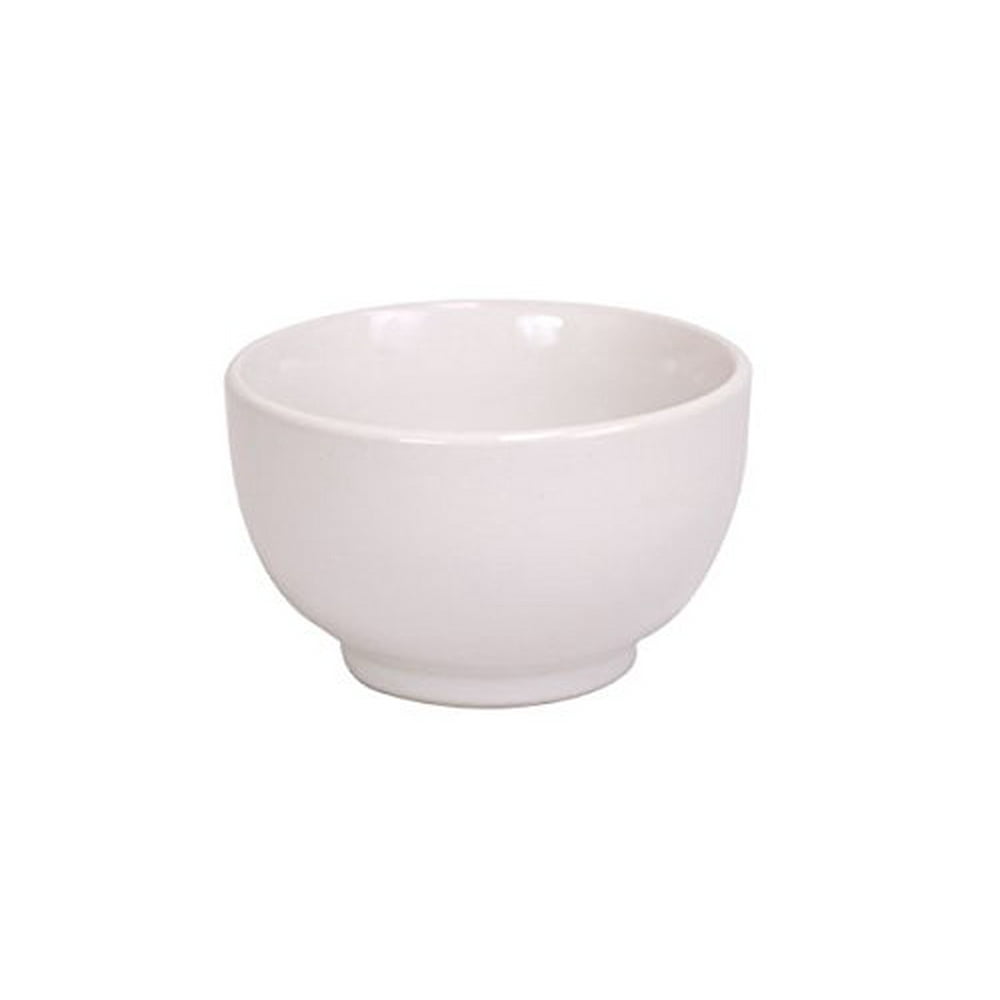 Home Basics Ceramic Kitchen Set (Bowl, White)