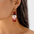 thumbnail image 4 of Yoyauz Women's Christmas Earrings Snowman Lightweight Earrings Cute Christmas Party Jewelry Gifts, 4 of 6