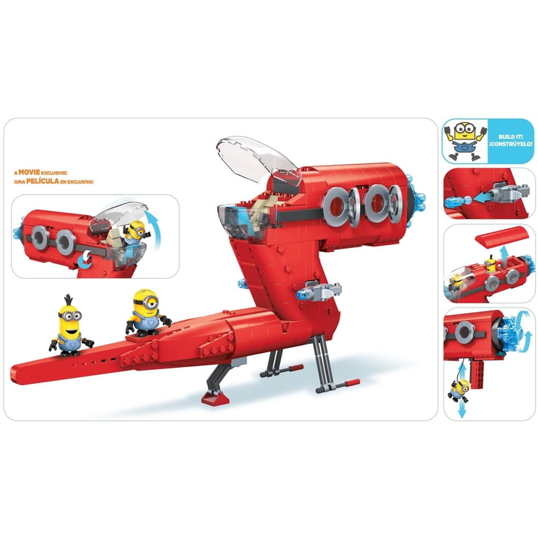 Free Shipping! Mega Bloks Minions Supervillain Jet - Walmart.com