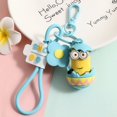 thumbnail image 1 of Llavero Kawaii Minion Figuras de Anime Juguete Mochila Colgante Llavero de Coche Muñeco Kevin Bob Minions Figura de Acción Llavero Niña Juguete Niño, 1 of 5