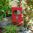 thumbnail image 3 of Justice League Cyborg Cute Chibi Character Garden Yard Flag, 3 of 4