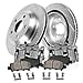 thumbnail image 3 of Callahan BRAKE PARTS Rear Calipers and Drilled Slotted Brake Disc Rotors and Ceramic Brake Pads + Hardware Brake Kit For 2002 - 2006 Altima | 2004 - 2006 Maxima, 3 of 4