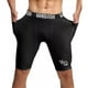 thumbnail image 1 of Short Licra Deportiva Correr Con 2 Bolsas Vanquish V Q Bk, 1 of 8