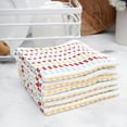 thumbnail image 5 of RITZ Pebble Cotton Terry Bar Mop Dish Cloth Set, 6-Pack, 12" x 12", Multi, 5 of 5
