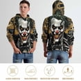 thumbnail image 3 of Joker Hoodies for Men Women, Unisex Hooded Sweatshirt, Oversized Pullover with 3D Print, Casual Loose Fit Hoodie, S-6XL, 3 of 8