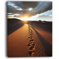 thumbnail image 2 of Hiking Path in Desert at Sunset, 2 of 3