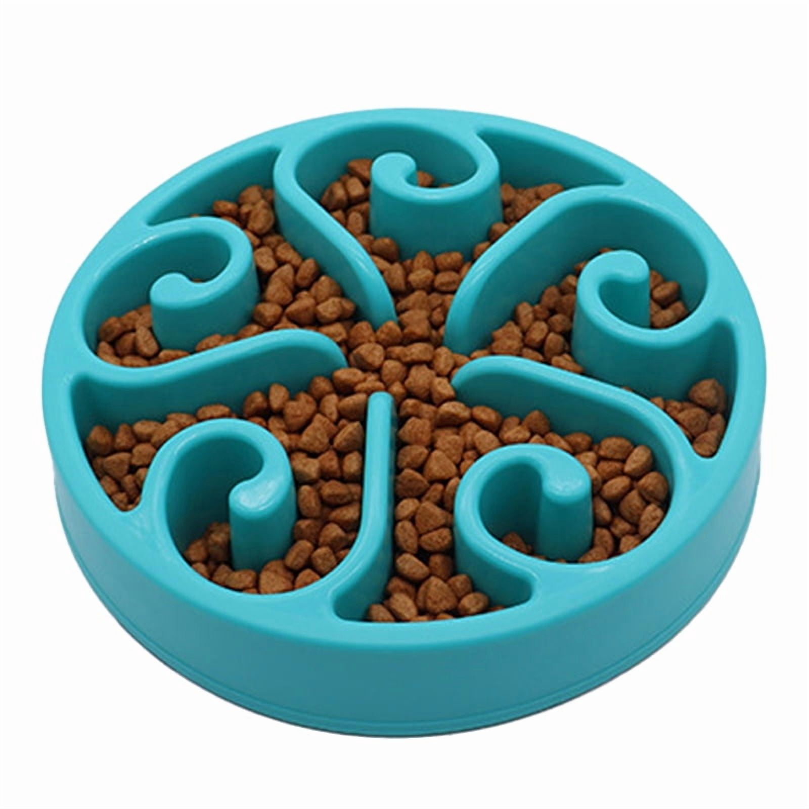 Pet Dog Slow Feeder Bowl Fun Non Slip Slower Food Feeding Dishes Eco Dog food anti tipping Dog Bowl for Medium Small Dogs Puppy