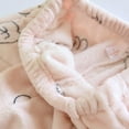 thumbnail image 6 of 2024! ZVNAΖH Womens Plush Warm Pajama Pants, Fluffy Soft Fleece Sleep Pant, Cute Rabbit Print Lounge Jogger Pants Home Pants, 6 of 9
