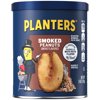 PLANTERS Smoked Peanuts, Party Snacks, Plant Based Protein, 6 oz Canister