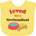 thumbnail image 3 of Inktastic Newfoundland Dog Lover Boys or Girls Baby Bib, 3 of 4