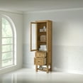 thumbnail image 4 of James Martin 330-LC-WWO 80 in. Breckenridge Linen Cabinet, Whitewashed Oak, 4 of 7