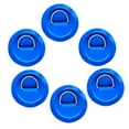 thumbnail image 1 of Almencla 6 Pieces Stainless Steel D Pad / for PVC Inflatable Boat Blue, 1 of 6