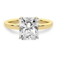 thumbnail image 4 of IGI Certified 2 Carat Radiant Shape Lab Grown Diamond Engagement Ring | 14K White Gold | Solitaire Diamond Ring | FG-VS1-VS2 Quality Friendly Diamonds, 4 of 6