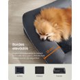 thumbnail image 3 of Cama Ortopédica para Perros, Sofá, Cama para Mascotas, Funda Extraíble y Lavable, 76 x 51 x 18 cm, Gris Oscuro, 3 of 5