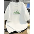 thumbnail image 1 of Adventure Ready | Unisex Cotton T-Shirt with Mountain Camp Print - Casual Crew Neck, Short Sleeve, Lightweight & Breathable for Summer Outdoor Activities, Casual Wear | Adventure Theme | Breathable, 1 of 6