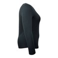 thumbnail image 4 of Playera George Talla 42 Cuello Redondo Manga Larga Corte Plus Negro, 4 of 4