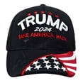 thumbnail image 3 of Trump 2024 Béisbol Bordado EE. UU. Sombrero Deportivo para Al Aire Libre (), 3 of 6
