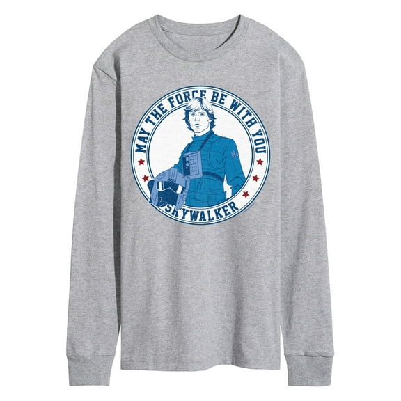 Star Wars - Luke Skywalker Americana - Men's Long Sleeve Tee